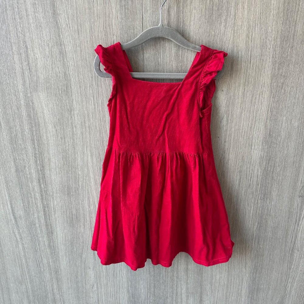 Sammy + Nat Red Corduroy Dress- Size 4